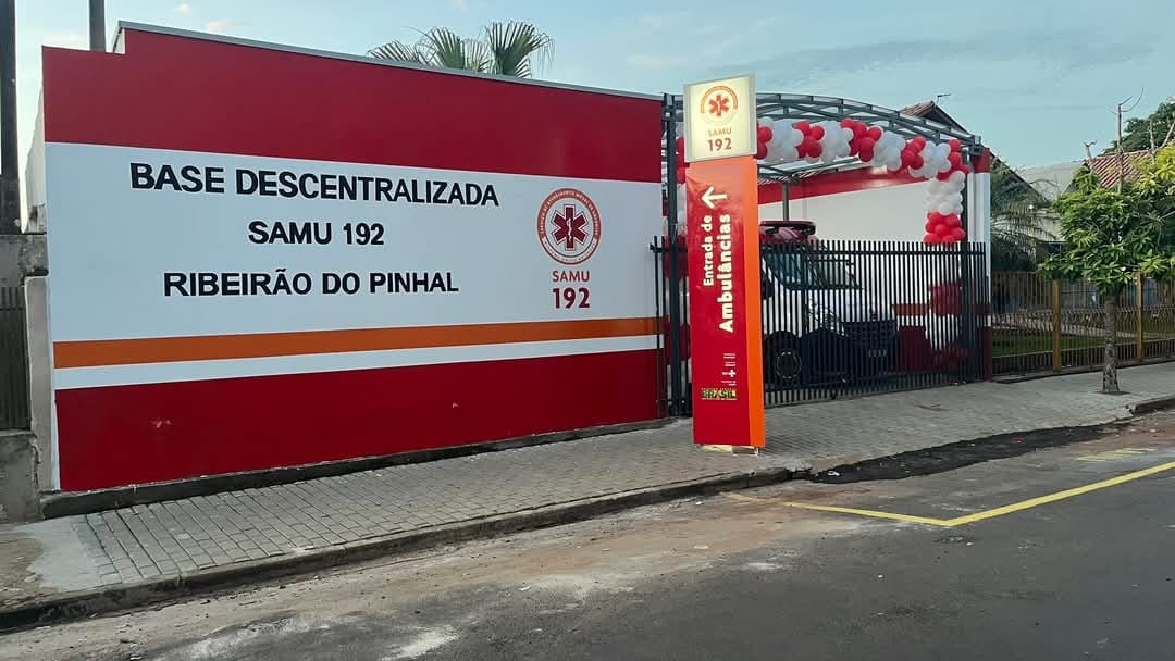 Nova Base Descentralizada do SAMU é inaugurada em Ribeirão do Pinhal